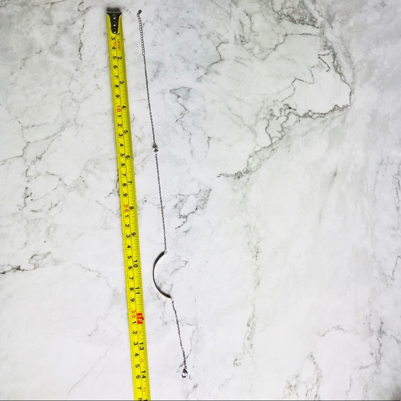 New! Double Loop Bracelet with Rhinestone & Plate - Picture 4 of 4